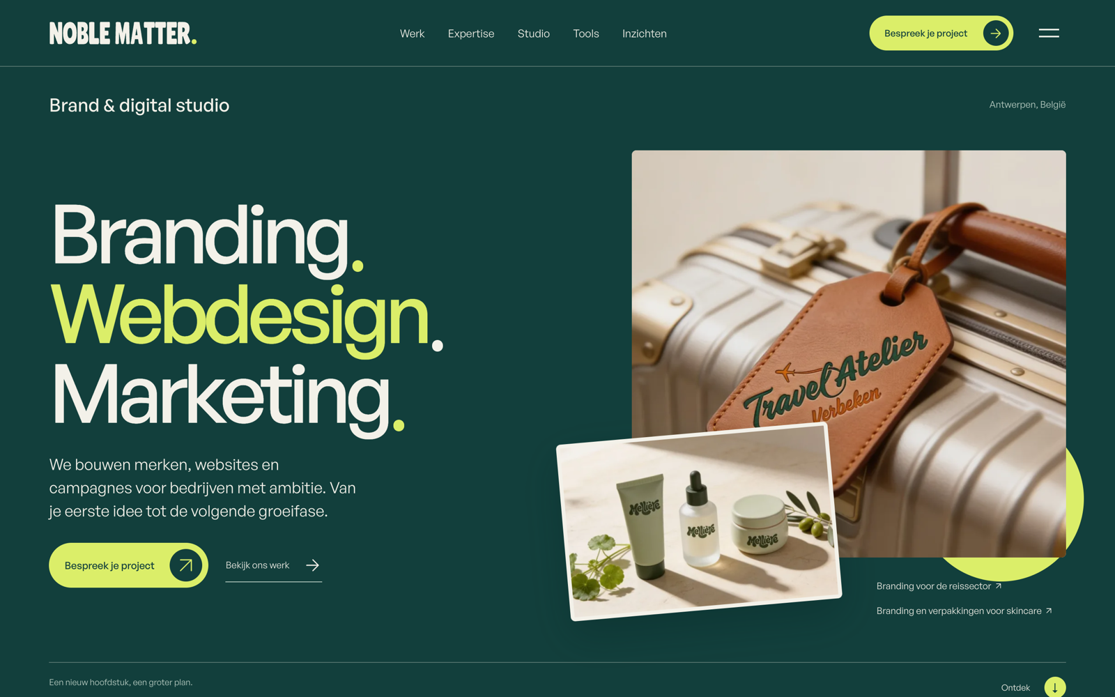 Website / desktopconcept